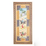 Decorative Painting Khatam Frame | Hand Painting Miniature | HM6103