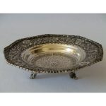 Hand Engraving on Sliver Plated Bowl Plate - HG2004 - Image 2