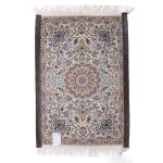 Medallion Design Wool & Cotton Naein Persian Rug - RN5004 - Image 3