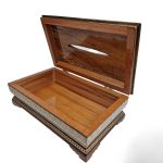 Multi Pattern Tissue Box | Handmade Khatam Marquetry | HKH8020 - Image 2