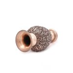 Persian Handgraved Flower & Bird on Flower Vase - HGL3902 - Image 2